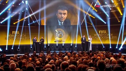 El Mejor Entrenador del año  Ballon d'or 2015 | The best trainer ballon d'or 2015