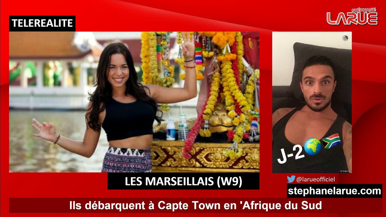 Les Marseillais (W9) s'envolent pour l'Afrique du Sud