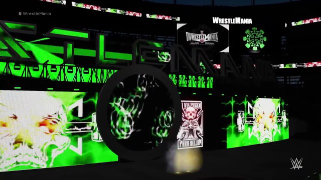 CNZ 2K16 Sting vs Triple H Wrestlemania 31 Full Match Simulation 2015 CNZ 2K16 (PS4)