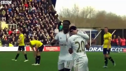 10-01-2016 - OXFORD UNİTED 3-2 SWANSEA CİTY (FA CUP)