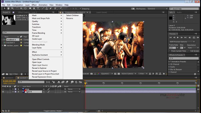 2.2 tuto resident evil after effects