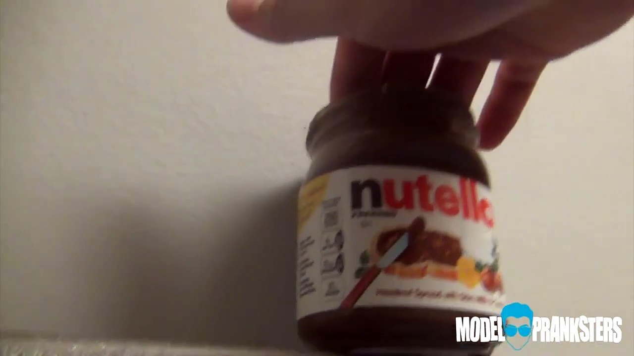 Nutella Bathroom Prank