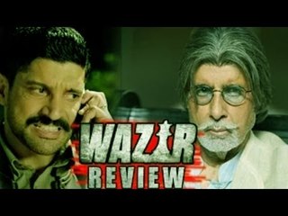 Wazir MOVIE REVIEW | Amitabh Bachchan, Farhan Akhtar, Aditi Rao Hydari