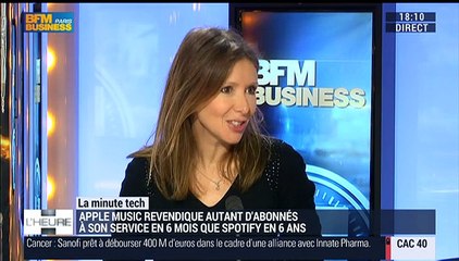 La Minute Tech: Le nombre d'abonnés d'Apple Music a atteint les 10 millions en 6 mois - 11/01