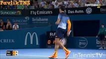 Roger Federer vs Milos Raonic Highlights ᴴᴰ BRISBANE INTERNATIONAL 2016 FINAL -