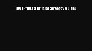 [PDF Download] ICO (Prima's Official Strategy Guide) [Download] Full Ebook