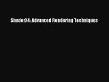 [PDF Download] ShaderX4: Advanced Rendering Techniques [PDF] Online