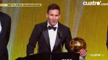 Lionel Messi Winner Ballon D'Or 2015