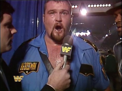 WWF Survivor Series 1989 - The Big Boss Man Post-Match Interview