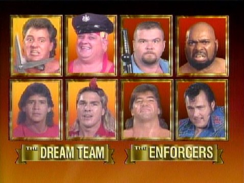 WWF Survivor Series 1989 - Team Rhodes Vs. Team Boss Man