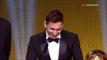 Ballon d'Or ceremony - Lionel Messi wins 2015 Ballon d'Or ahead of Cristiano Ronaldo, Neymar