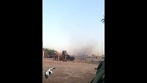 A massive ISIS VBIED explosion filmed by Iraqi Federal Police forces in Al Anbar