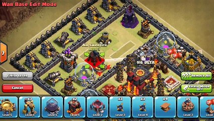 NEW Titan TH10 Trophy-War Base Speed Build, UNBEATABLE!!!