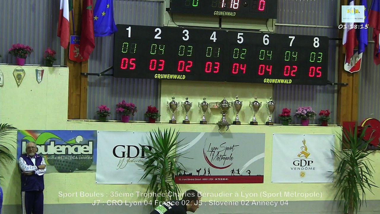 Seconde partie, 35ème Trophée Charles Béraudier, Sport Boules, Lyon Sport Métropole 2016