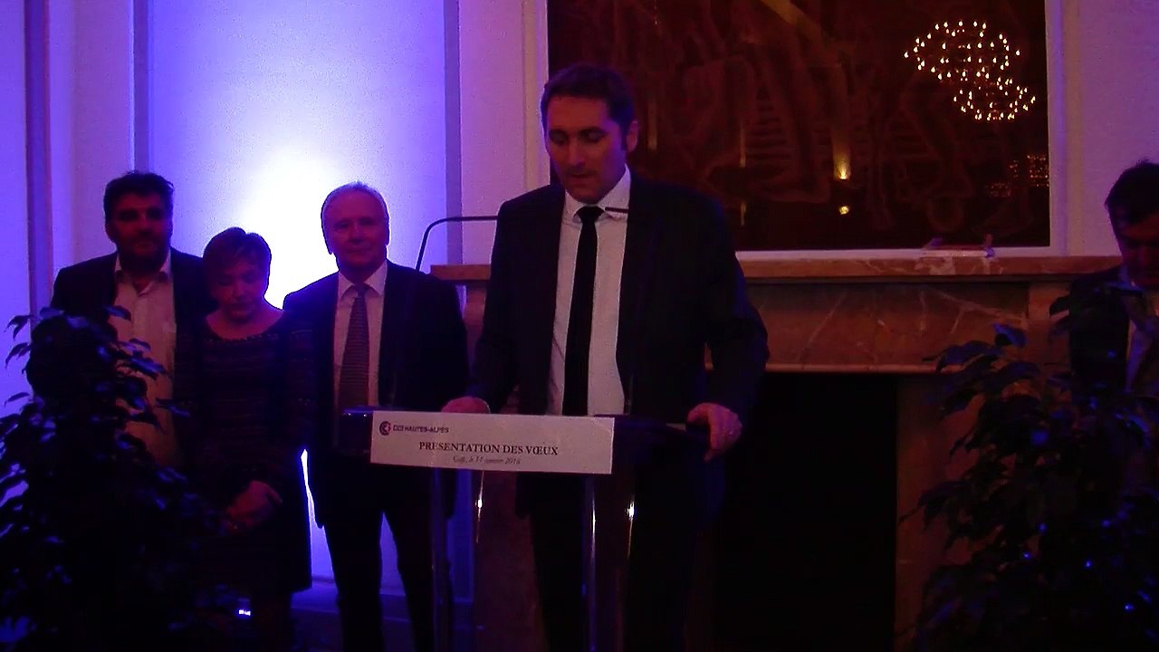 DICI TV - Les vœux pour 2016 d'Eric Gorde à la CCI