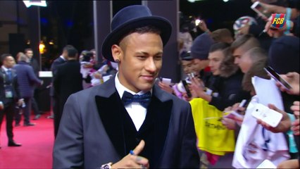 #BallondOr2015 Success for FC Barcelona at de Ballon d'Or Gala