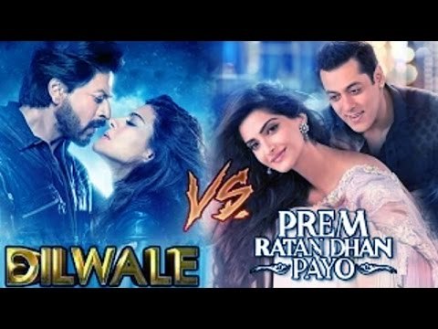 Shah Rukh Khan's Dilwale BEATS Salman Khan's Prem Ratan Dhan Payo