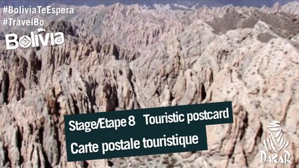 Stage / Etape 8 –  Touristic postcard  / Carte postale touristique