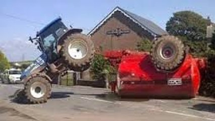 Funny Tractor Fails Compilation January 2016