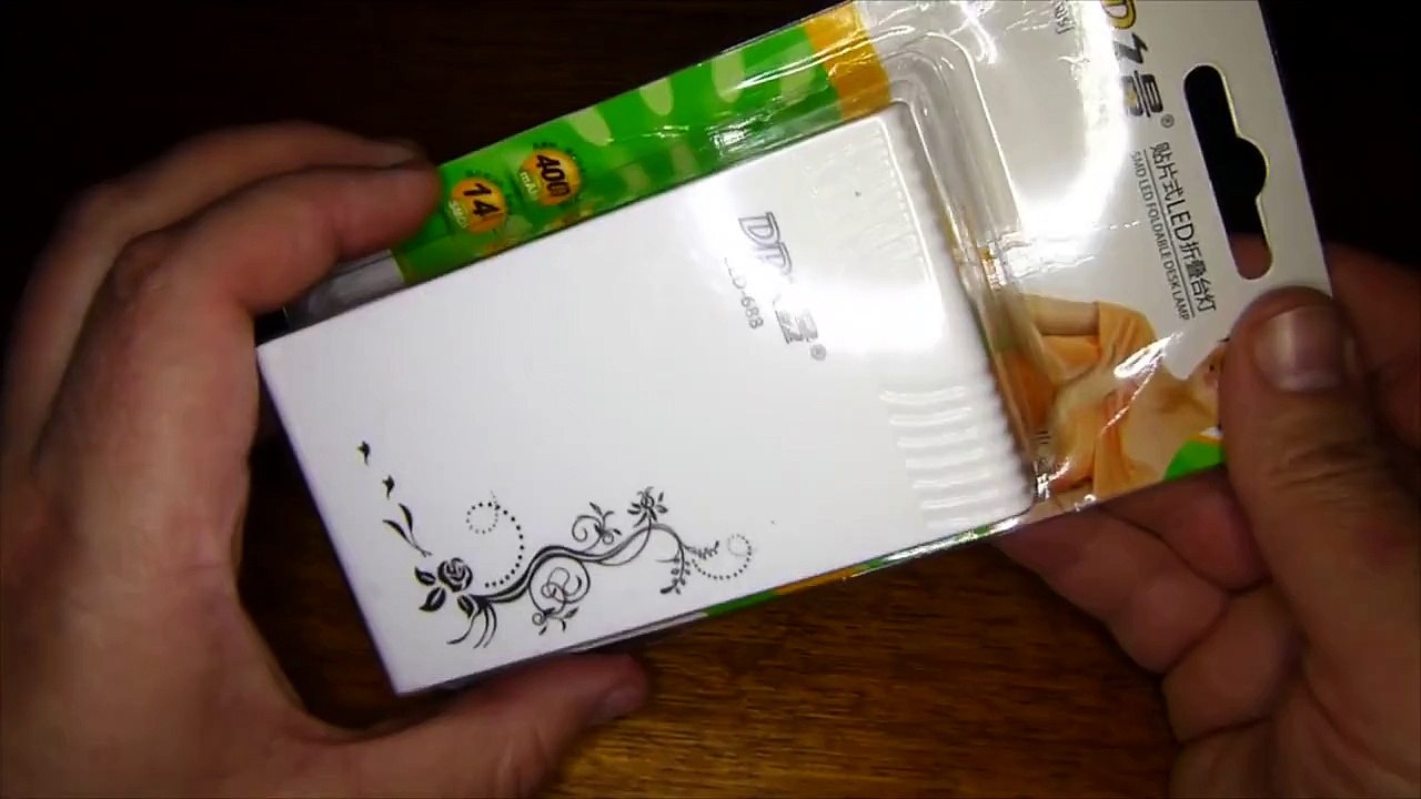 Складная портативная настольная лампа на аккумуляторе AliExpress !!!