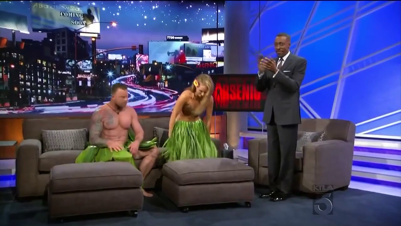 Naked and Afraids Alison Teal on Arsenio Hall