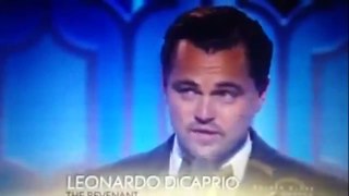 Golden Globes 2016 - Best Moments, Winners Speech, Highlights _ Leonardo DiCaprio, Lady Gaga