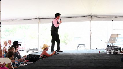Austin Irby and Taylor Rodriguez sing 'Bossa Nova Baby' Elvis Week 2015