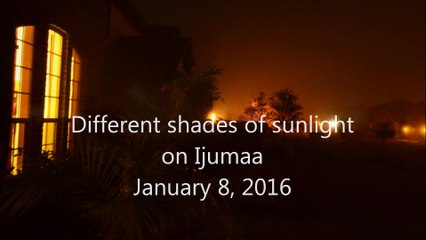 Foggy morning 8 Jan 2016