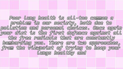 How to Eat for Healthy Lungs
