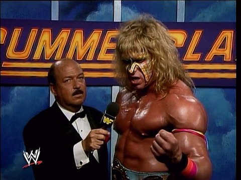 WWF SummerSlam 1990 - The Ultimate Warrior Interview