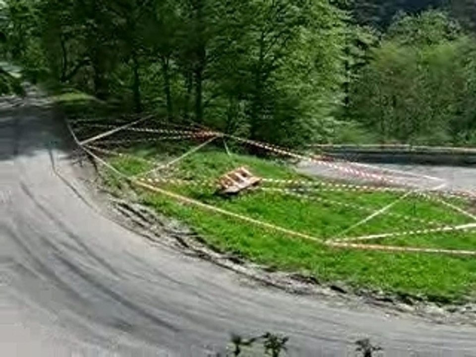 rallye alsace-vosges 2006 206 wrc épingle gros travers