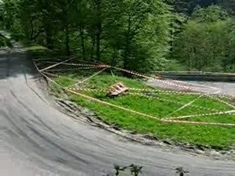 rallye alsace-vosges 2006 206 wrc épingle gros travers