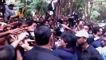 Chennai Express actor Shahrukh Khan celebrates Eid with his fans