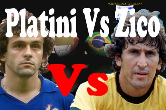 Platini VS Zico COMPARACIONES DE FIFA DE LOS MEJORES JUGADORES DE LAS COPAS MUNDIALES - fifa players comparations