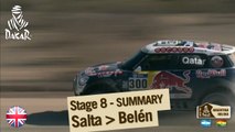 Stage 8 Summary - Car/Bike - (Salta / Belen)