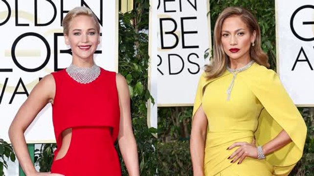 Jlaw, JLo, and More Red Hot Looks from The 2016 Golden Globes!