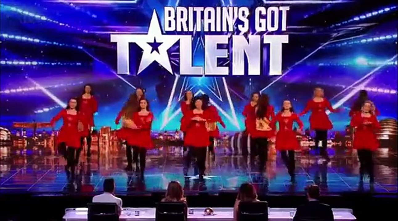 فرقة رقص (الرقص الايرلندي) _ برنامج المواهب البريطاني..مترجم