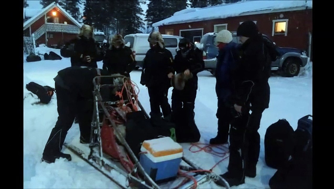 Husky Safari in Northern Finland