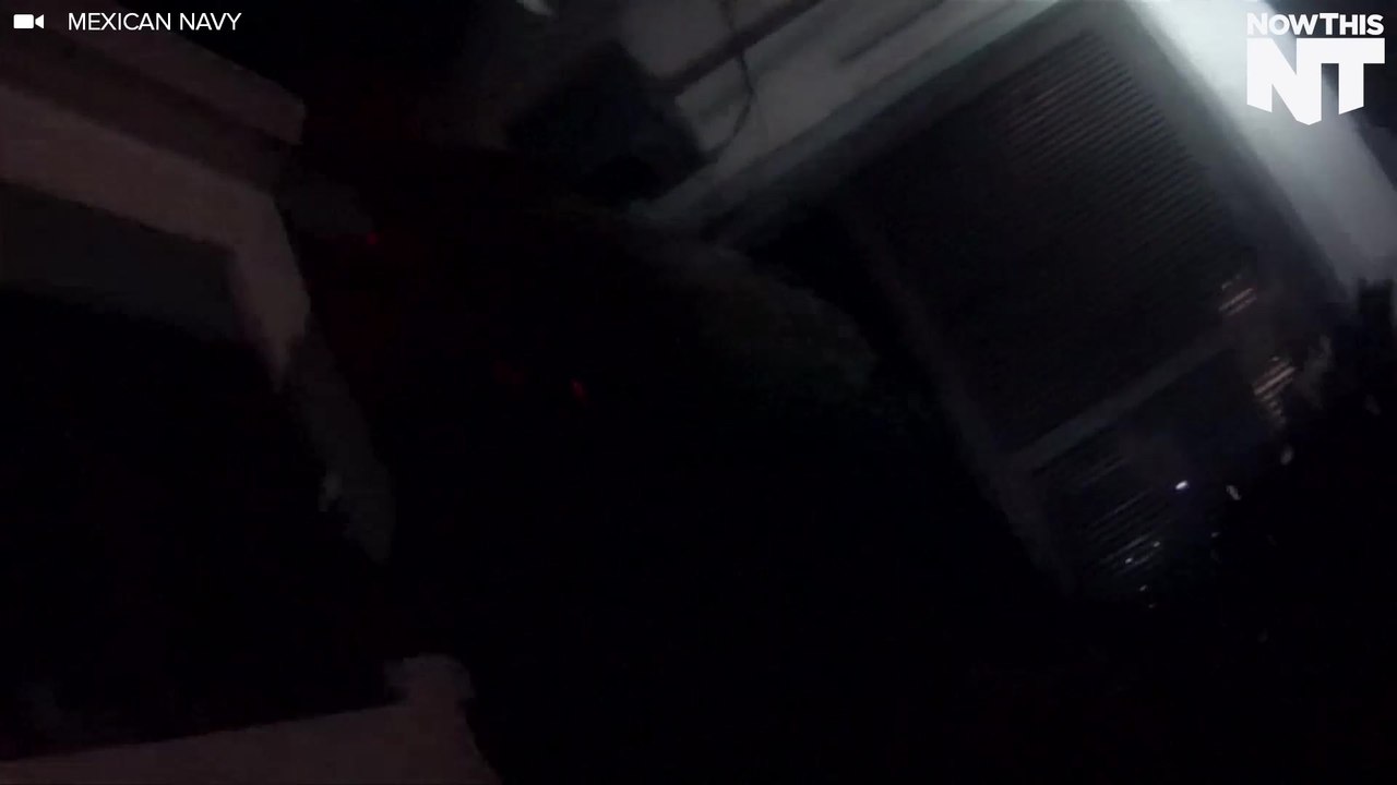 Footage Released Of The House Raid That Caught El Chapo