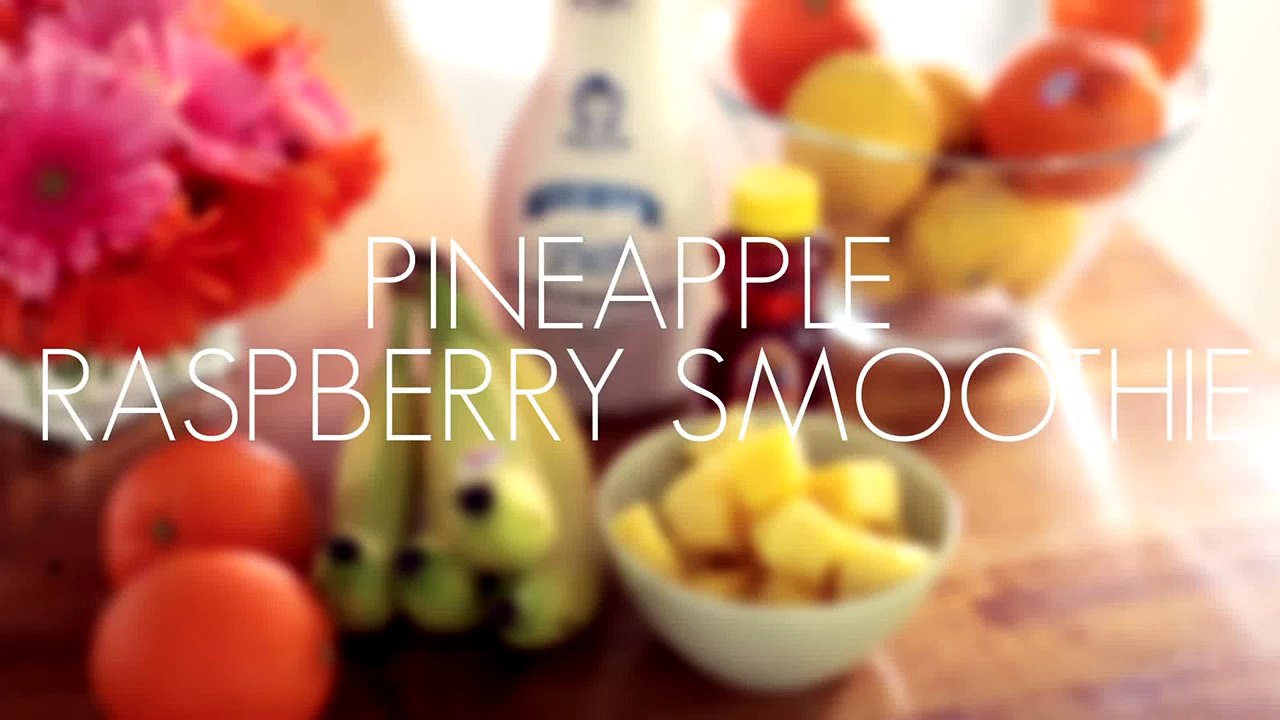 Pineapple Raspberry Smoothie Recipe