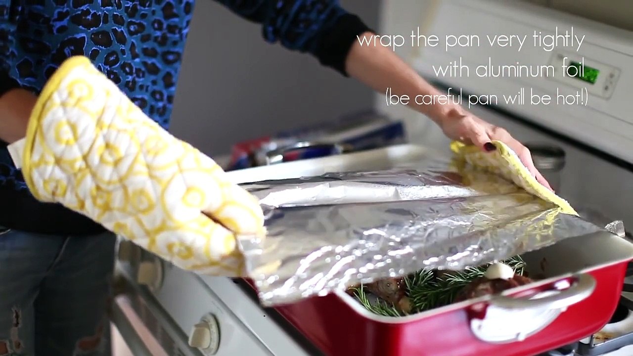 Roasted Garlic and Rosemary Lamb Shanks