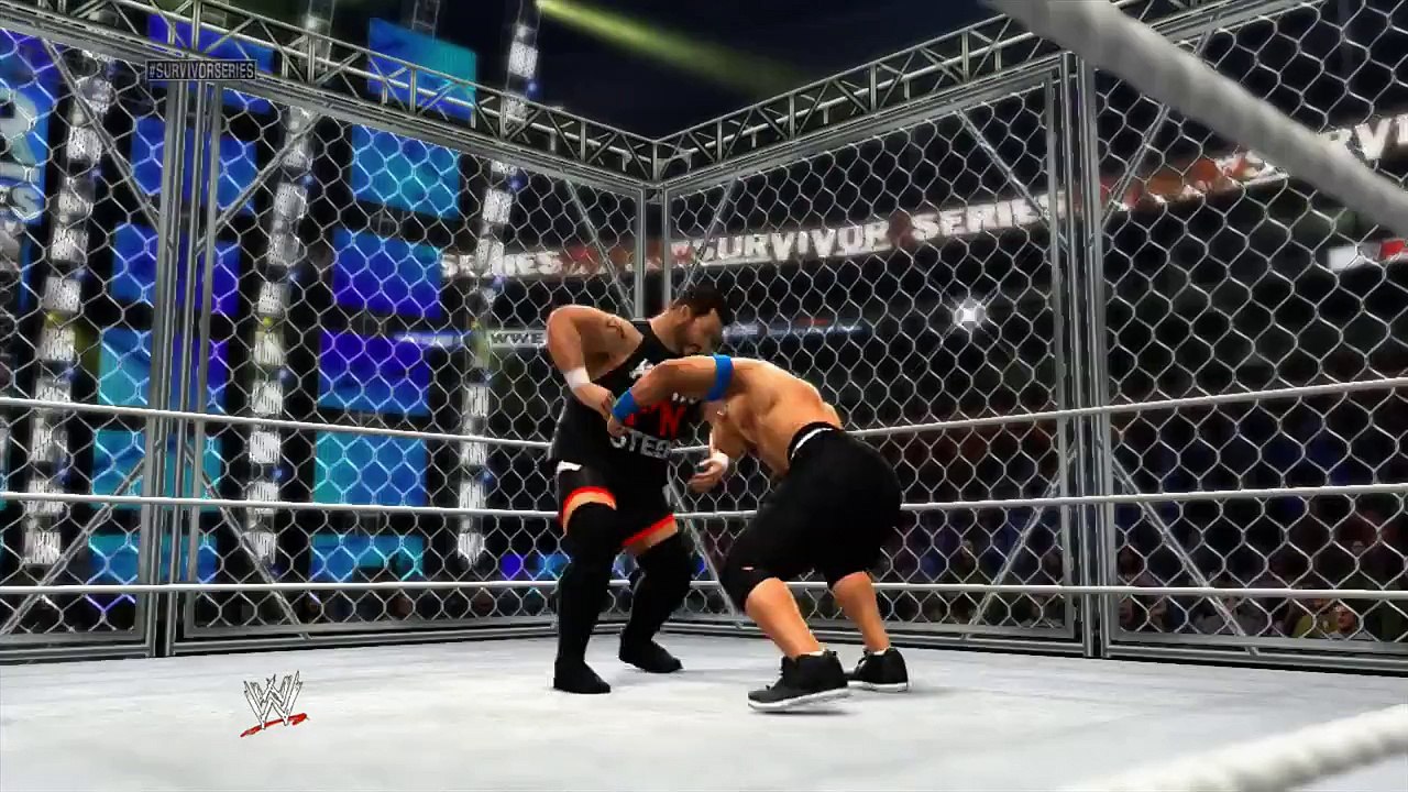 WWE 2k14 Steel Cage- John Cena vs Kevin Owens Survivor Series