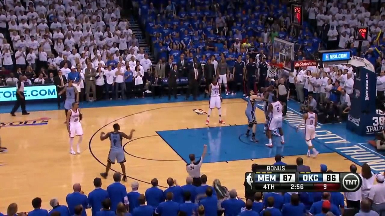 Memphis Grizzlies vs Oklahoma City Thunder Game 2 | April 21, 2014 | NBA Playoffs 2014