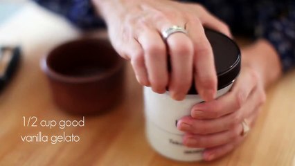Easy Dessert- Olive Oil and Sea Salt Gelato