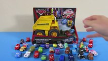 DISNEY PIXAR CARS COLOSSUS XXL DUMP TRUCK EATS MICRO DRIFTERS!!