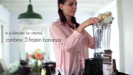 Vegan Chocolate Chip and Banana Ice Cream