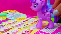 Shopkins Season 3 5 Pack Unboxing at Treehouse with My Little Pony Twilight V