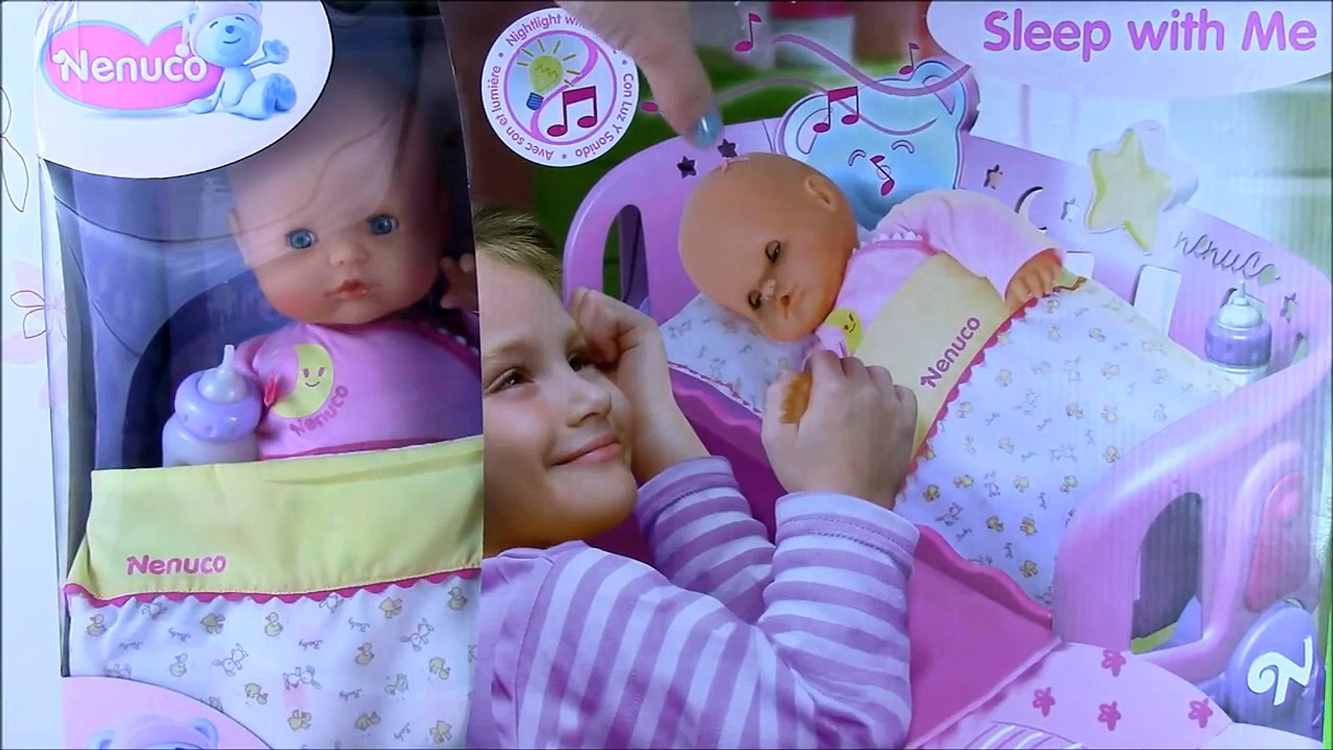 Nenuco Dormir Avec Moi Bebe Poupee Et Berceau Cododo Kukla Nenuco Cuna Duerme Conmigo Video Dailymotion
