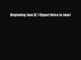 [PDF Download] Beginning Java EE 7 (Expert Voice in Java) [Download] Full Ebook