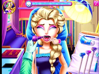 Disney Frozen Game - Elsa Real Dentist _ Disney Frozen Movie Cartoon Game for Kids 2016